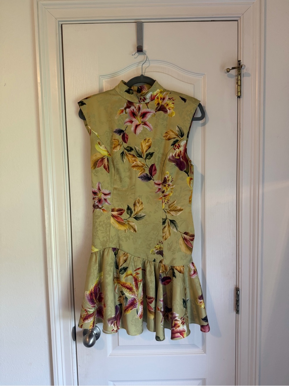 BHLDN Drop Waist Mini Dress